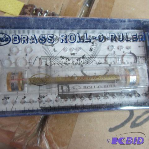 lot 32 image: Brass Rollo Rulers