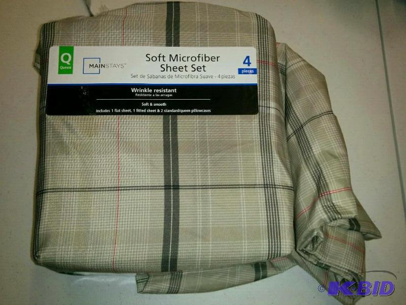 Queen Microfiber Sheet Set