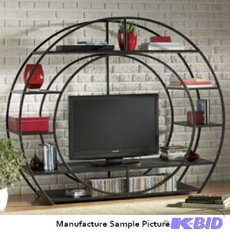 Circle Entertainment Center - This arched ent...