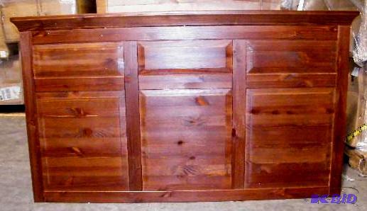 Dark Walnut Sectional Wall Facade - Retail $2...