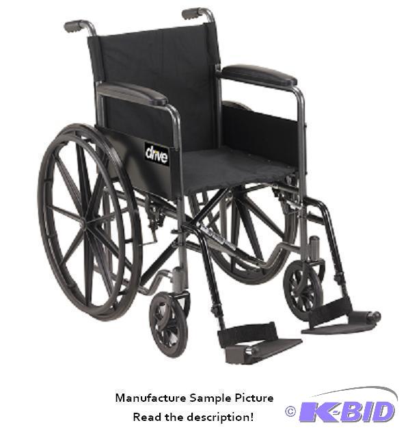 Wheelchair by Drive - Has fixed arms - Model ...