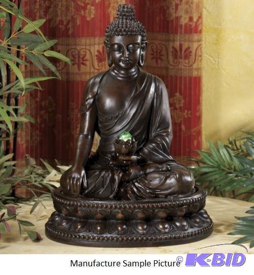 Buddha Fountain - An exquisite image of seren...