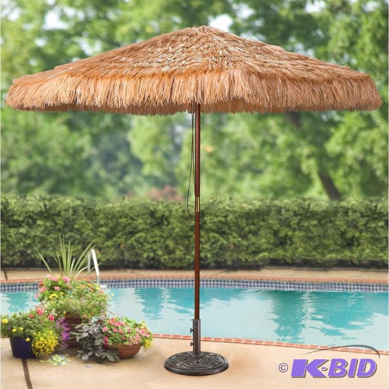 Castle Creek Thatched Tiki Umbrella
