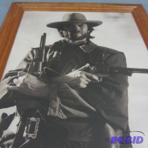 lot 122 image: Clint Eastwood, Studio Print