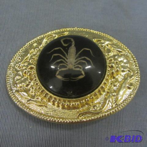 lot 164 image: Scorpion Belt Buckle