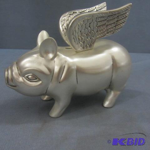 lot 186 image: Cast Pig Bank