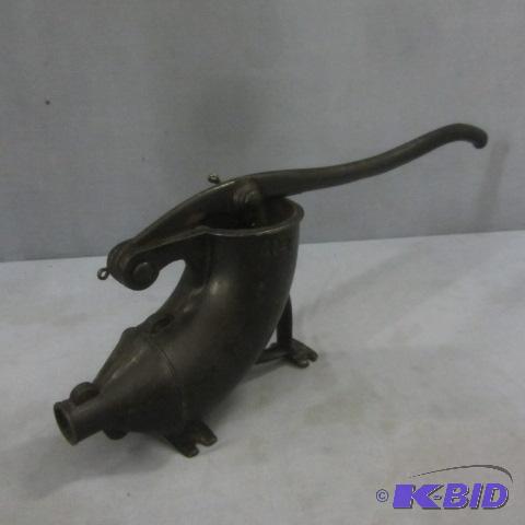 lot 209 image: Cast Iron Sausage Stuffer