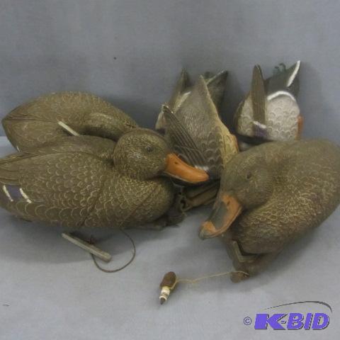 lot 56 image: Duck Decoys and Butts