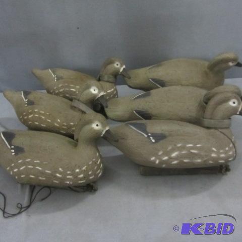 lot 57 image: Duck Decoys