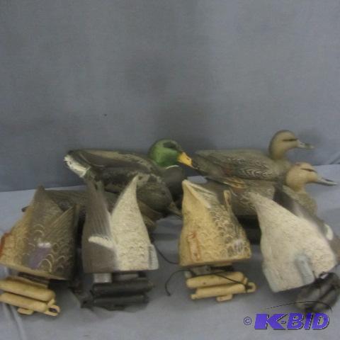 lot 58 image: Duck Decoys and Butts