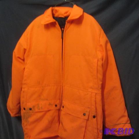 lot 63 image: Blaze Orange Hunting Suit