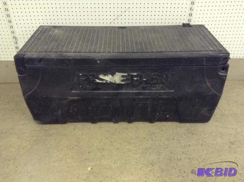 lot 23 image: Big Plastic Storage Container Delta Packer 60
