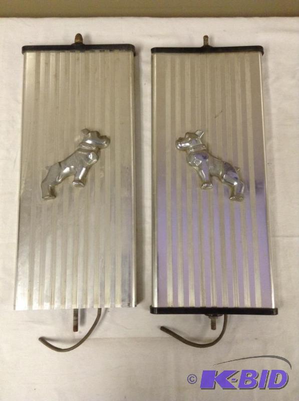 lot 49 image: Mack Truck Bull Dog Mirrors
