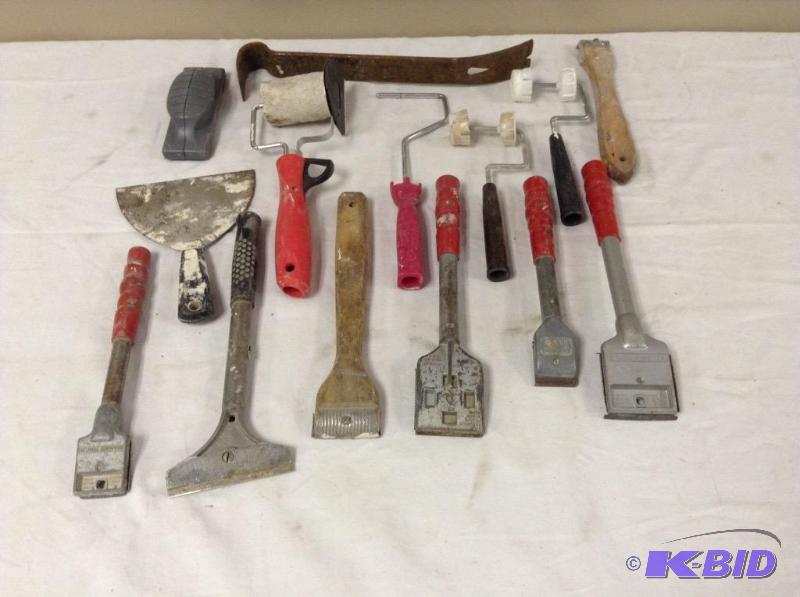 lot 66 image: Tools Scrapers and More