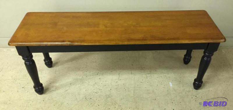 lot 7 image: Great Wooden Bench Too