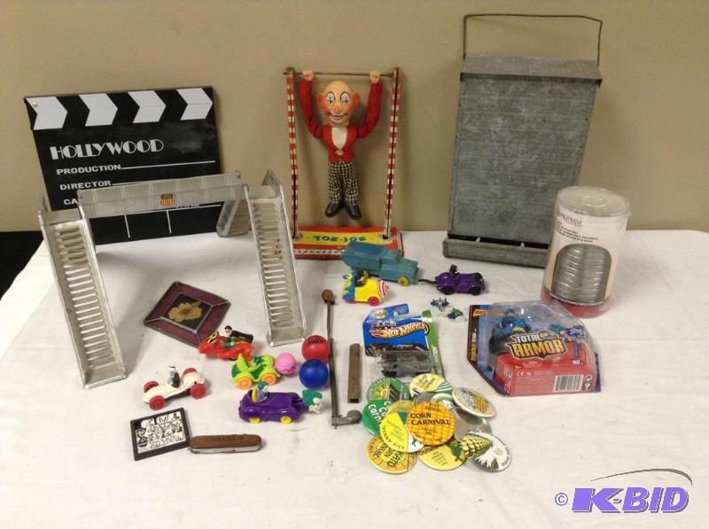 lot 73 image: Vintage Toys Buttons  & More