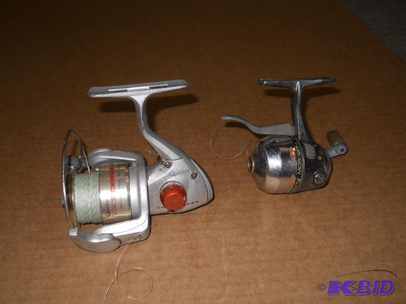 lot 23 image: 2 Fishing Reels and Rods.
