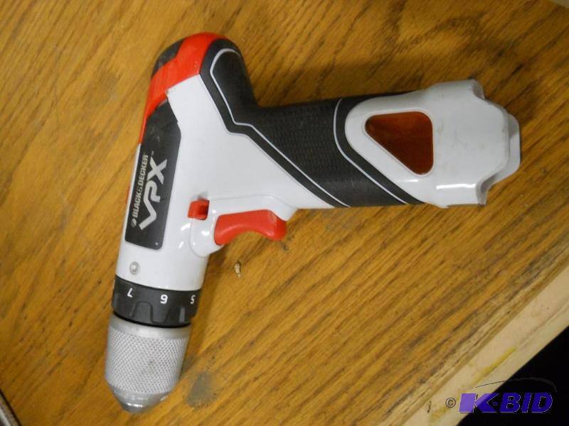 lot 45 image: Black and Decker VPX Drill. No Battery.