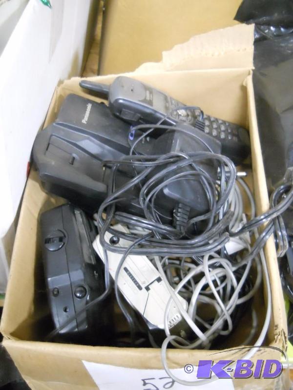 lot 53 image: Box of Phones