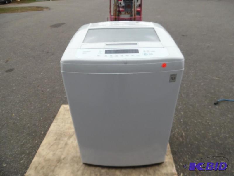 LG 4.1 cu. ft. High-Efficiency Front Control Top Load Washer in White, ENERGY STAR