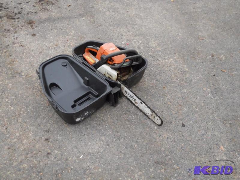 lot 9 image: Stihl MS 270 Chainsaw With Rollomatic E Bar Made in Germany. NO RESERVE.