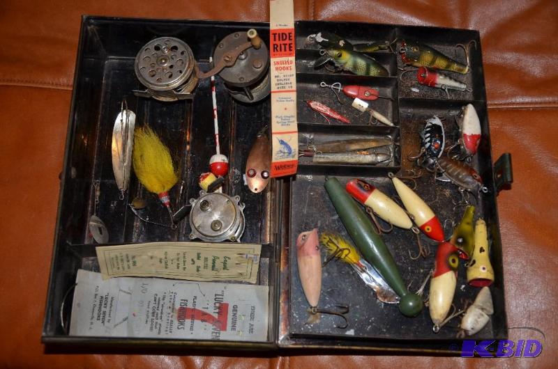 Antique Metal Thos.E. Wilson & Co. Tackle, Whiteford Rare Fishing Lures,  Tonka Toys, New Vacuums & New Electronics