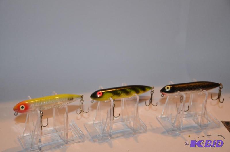 lot 66 image: 3 Heddon Zara Puppy One is signed...