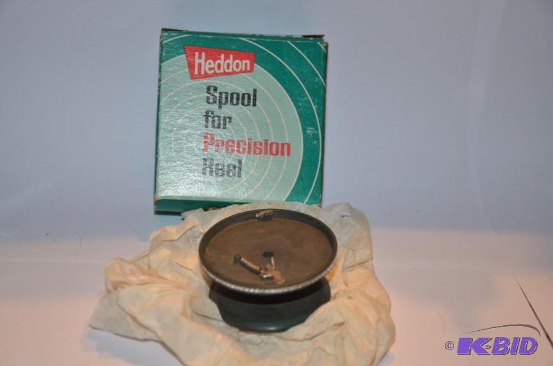 lot 71 image: Heddon&nbspBox and reel spool- not sure if s...