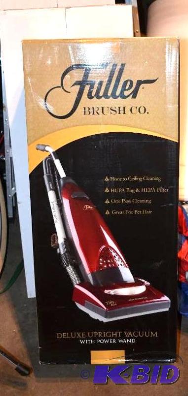lot 75 image: Fuller Brush Deluxe Upright Vacuum with Power...