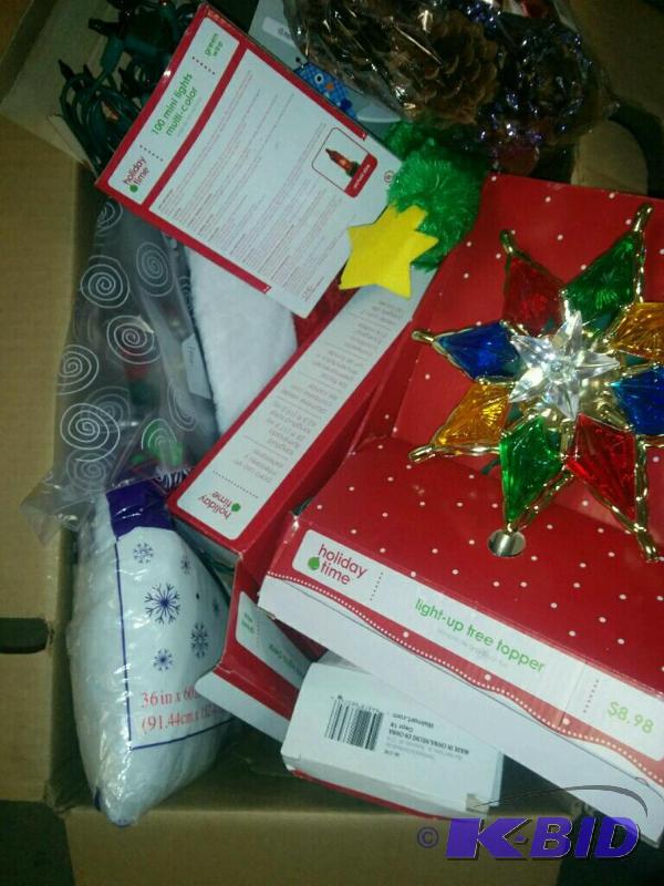 Box of Holiday Items