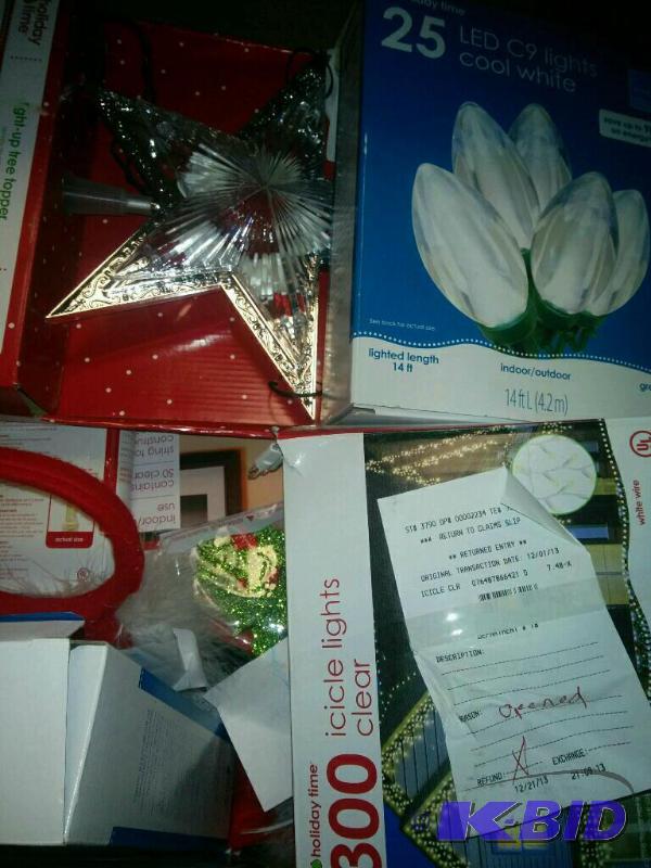 Box of Holiday Items