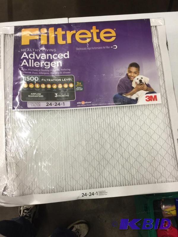 Four pack of filtrate filters