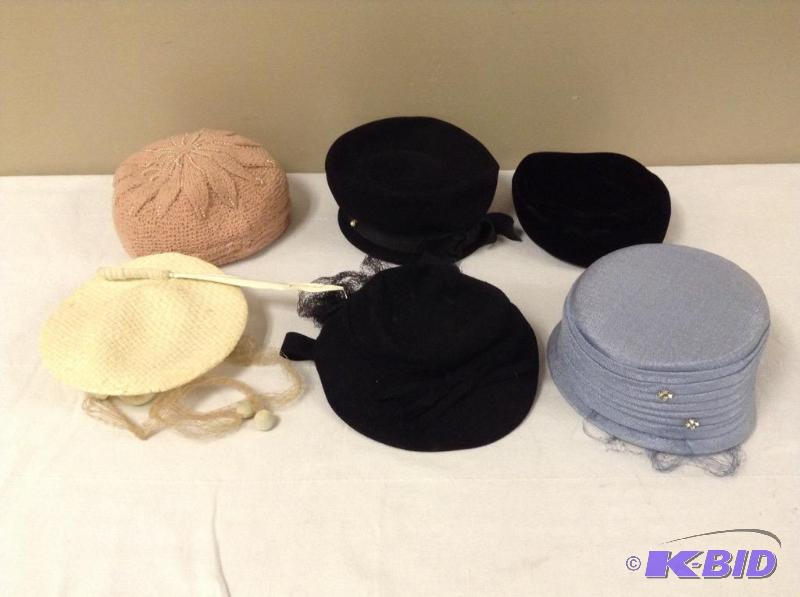 lot 101 image: Vintage Womens Hats