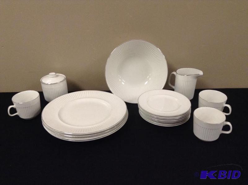 lot 148 image: Johnson Bros Ironstone Athena Dishes