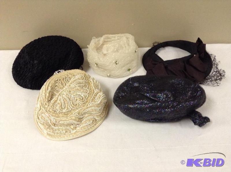 lot 44 image: Vintage Womens Hats