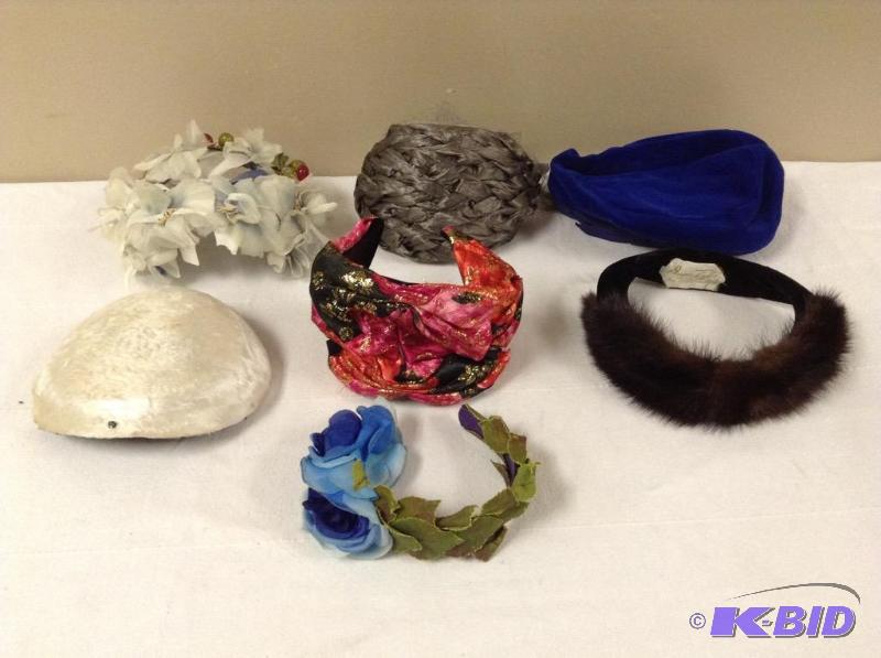 lot 47 image: Vintage Womens Hats