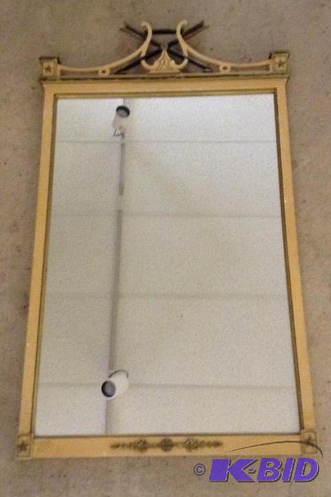 lot 54 image: Art Deco Wall Hung Mirror