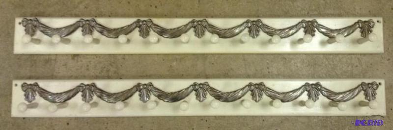 lot 62 image: Two (12) Peg Wall Hangers