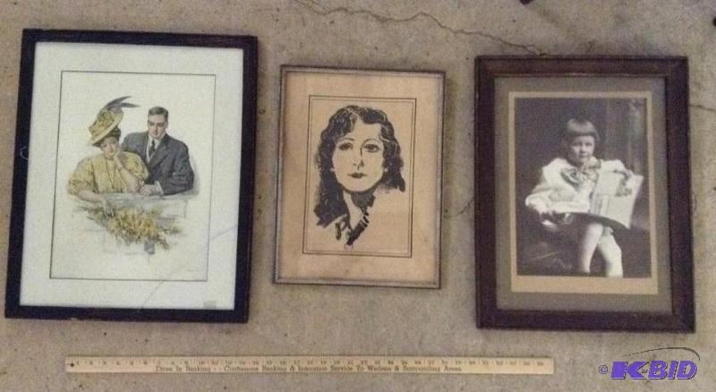 lot 83 image: Vintage Wall Art
