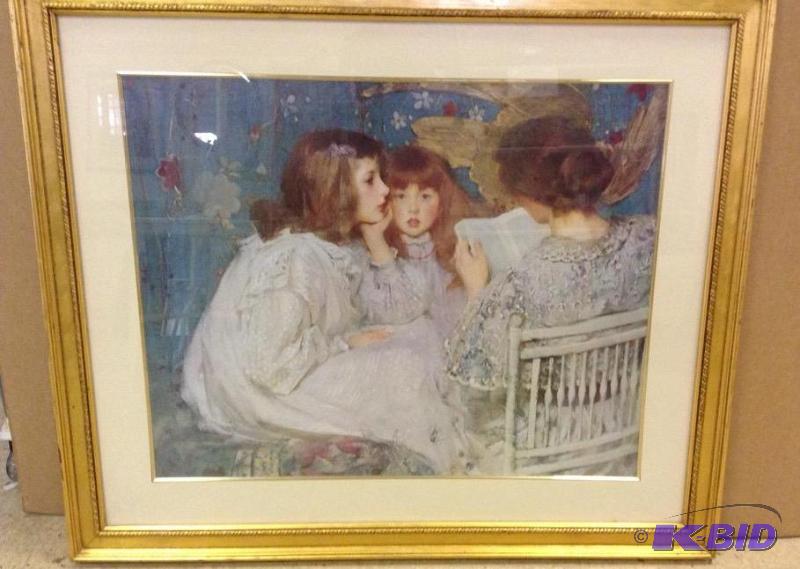 lot 88 image: Beautiful Print Titled Fairy Tales