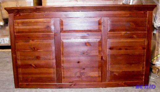 Dark Walnut Sectional Wall Facade - 58&quot ...