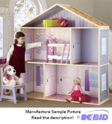 Mandys Townhouse Dollhouse - Sized for 18&quo...