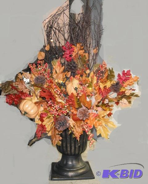 Lit Fall Arrangement - 36&quot h x 30&quot ...