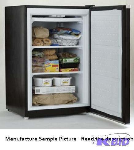 Ginnys Brand Black Mini Freezer - Model BD-95...