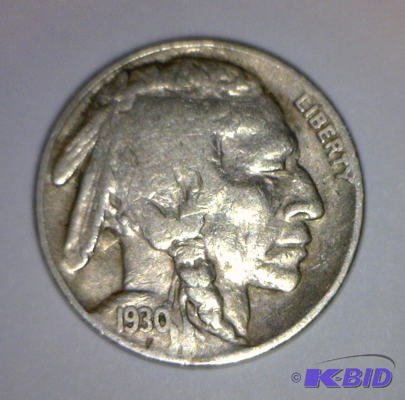 1930 Doubled Die Obverse Buffalo Nickel Major Doubling See Pictures a Spectacular Variety Nice Gra