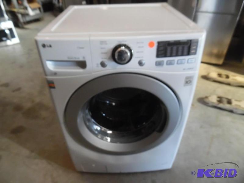 LG 4.3 cu. ft. High Efficiency Front Load Washer with Steam in White, ENERGY STAR