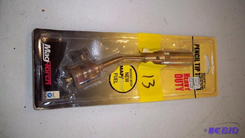 MAG-TORCH, PENCIL TIP- MAPP OR PROPANE...