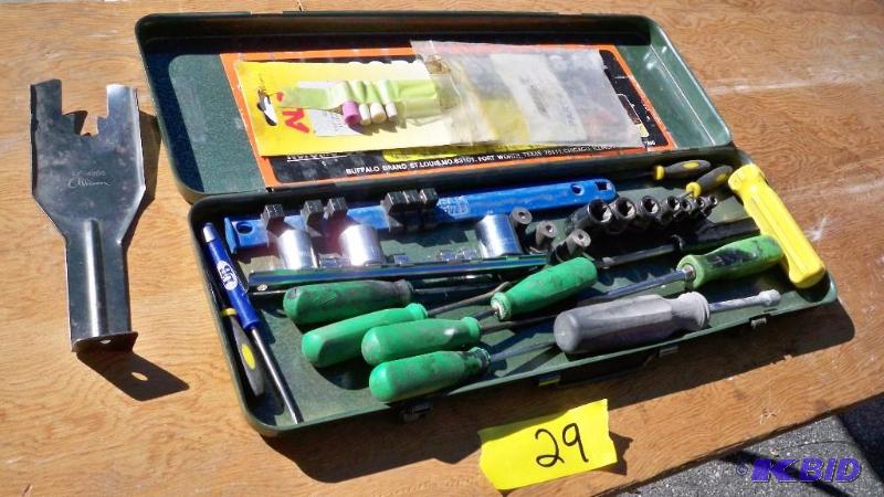 MISCELLANEOUS TOOLS, PICKS, FILES, SOCKETS, S...