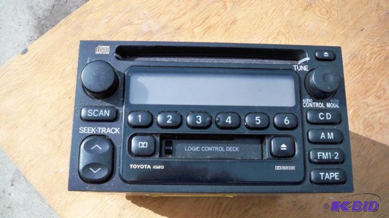 CAR RADIO, TOYOTA MAKE 86120-04100 WITH TAPE ...