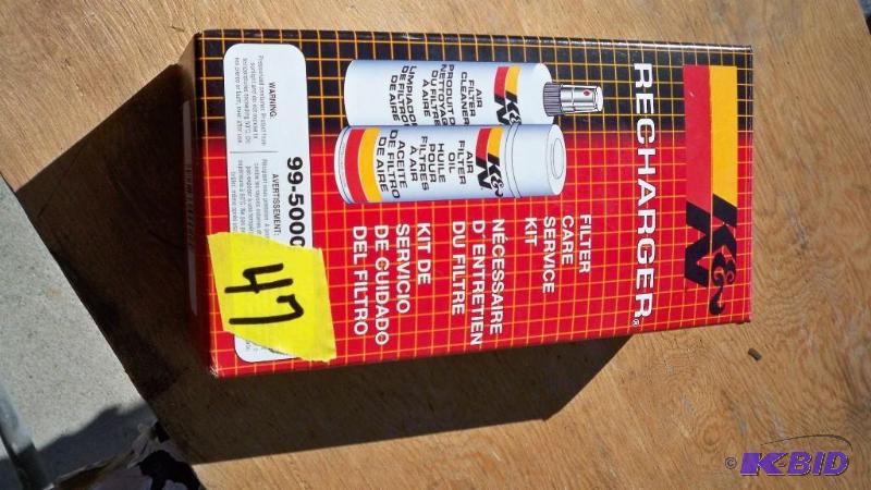 NEW K&ampN FILTER RECHARGE KIT...